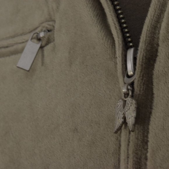 Victoria Secret Velour Jacket Women Medium Zip Up - Picture 3 of 16